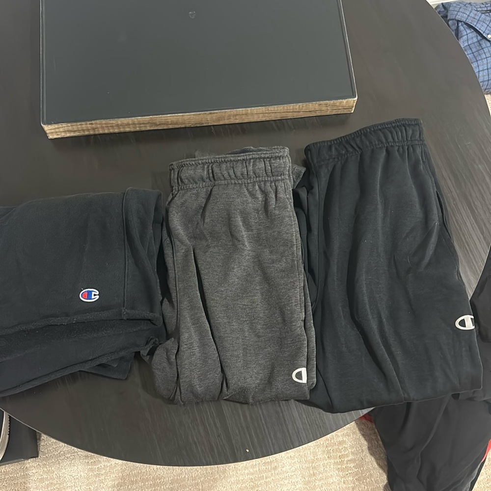 Men’s Size Medium Champion Pants Bundle